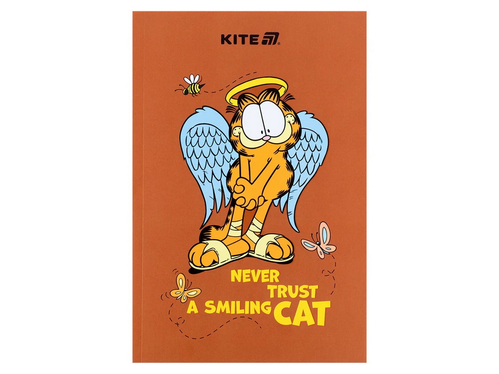 Блокнот на 64 аркуша А5, Garfield, Kite