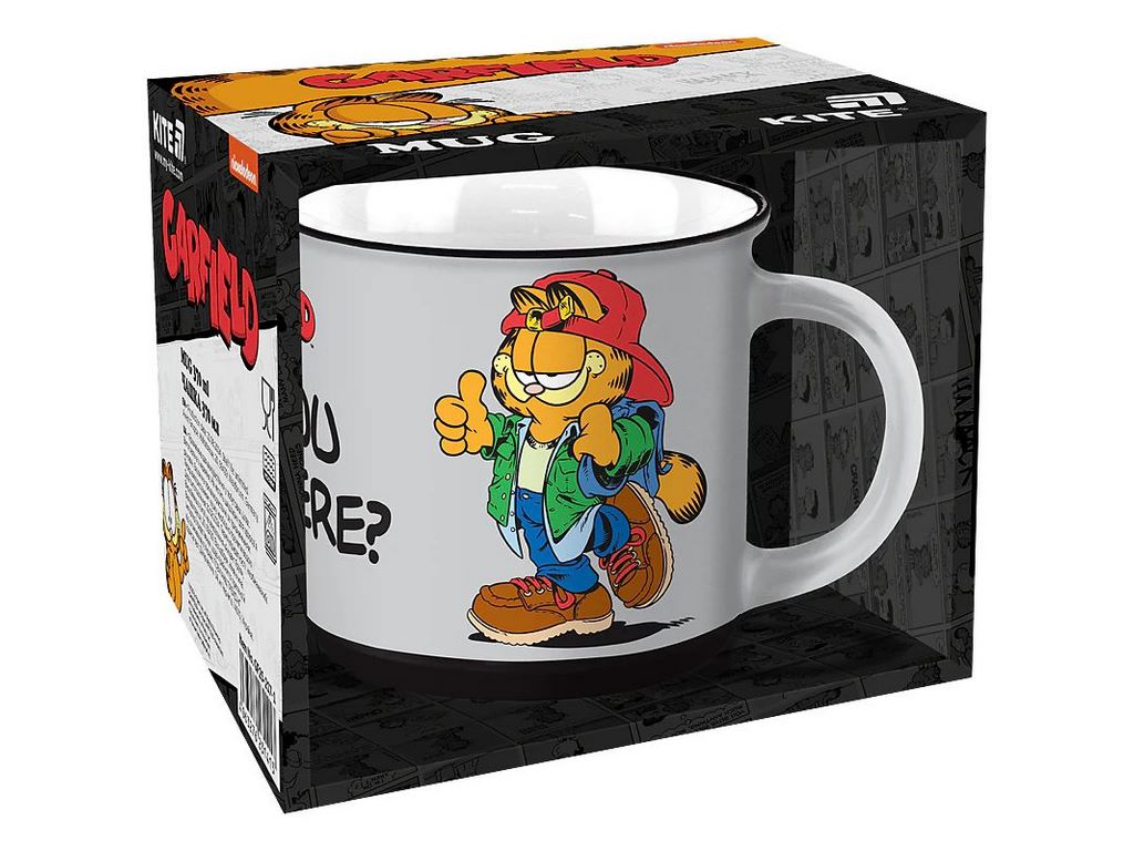 Чашка 370 мл, Garfield Retro/Classic, Kite