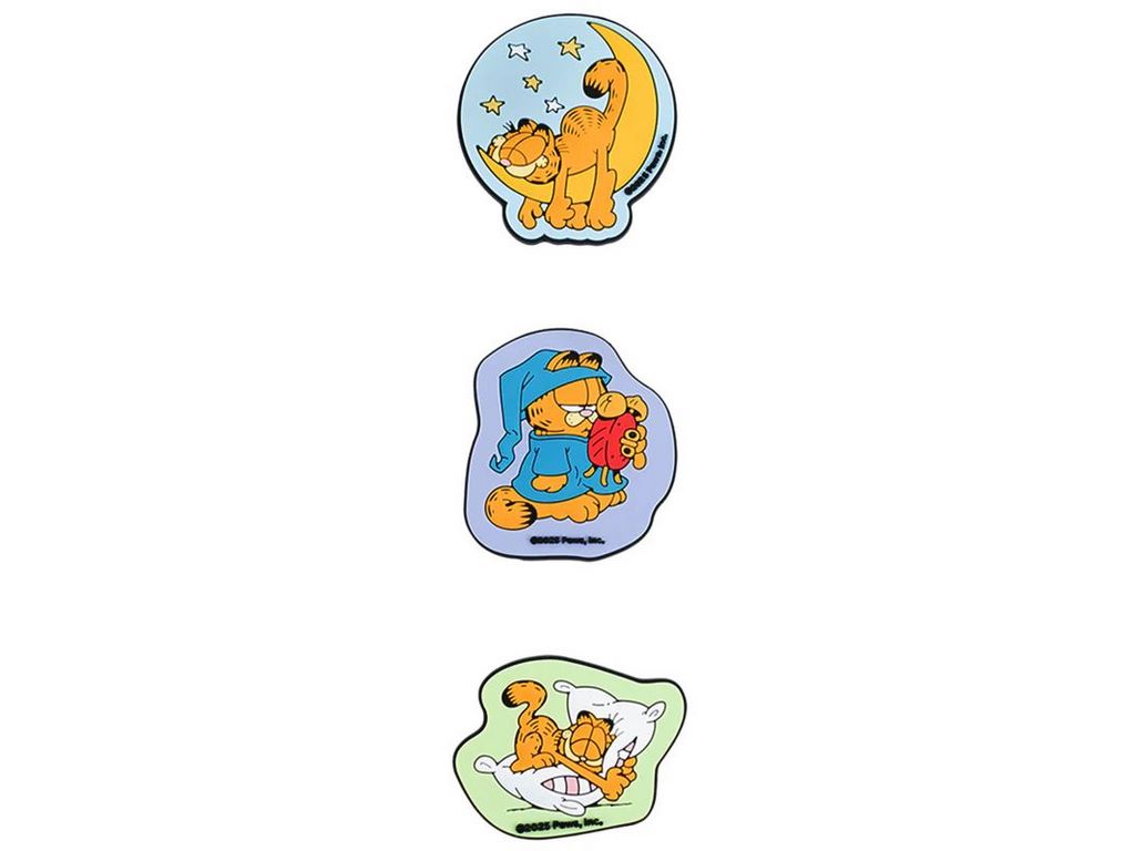 Набір бейджів на липучці, 3 штуки, Garfield Retro Classic, Kite