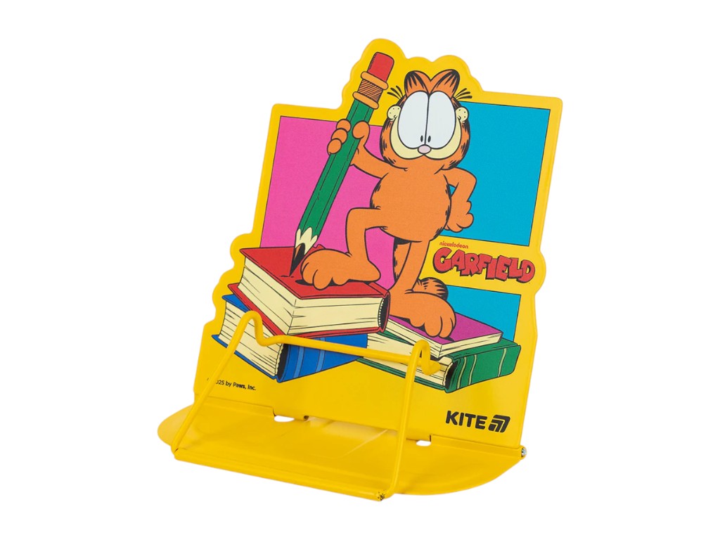 Подставка для книг регулируемая Garfield металлическая, Kite