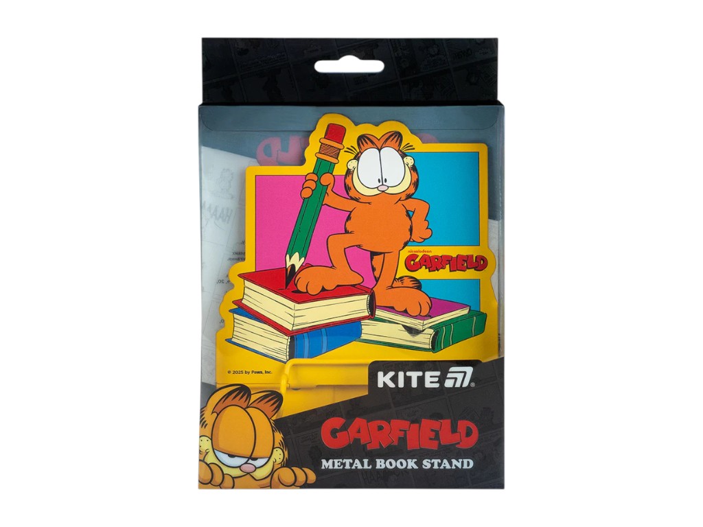 Подставка для книг регулируемая Garfield металлическая, Kite