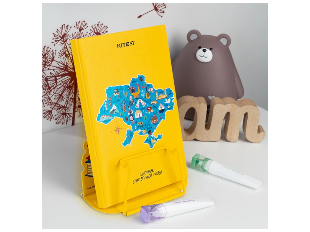 Подставка для книг регулируемая Garfield металлическая, Kite