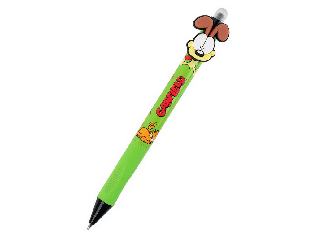 Ручка кулькова автоматична синя з фігуркою Garfield Retro/Classic, Kite