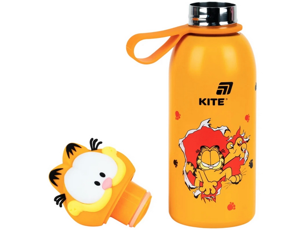 Термос з фігурною кришкою 350 мл, Garfield Retro/Classic, Kite GF26-1267