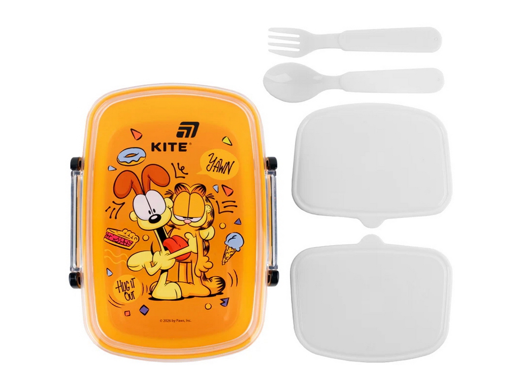 Ланчбокс з контейнерами та столовими приладами Kite Cinnamoroll, CR26-181, 750 мл