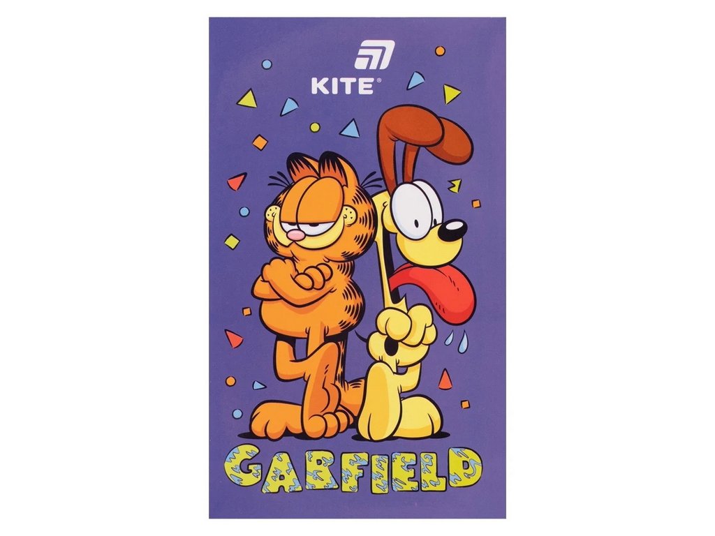 Блокнот-планшет А6 Kite Garfield, нелінований, 50 аркушів