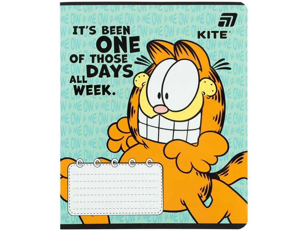 Зошит у лінію Garfield Kite GF26-237, 18 аркушів, мікс видів, ціна за 1 шт