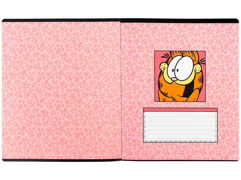 Зошит у клітинку Garfield Kite GF26-238, 24 аркуша, мікс видів, ціна за 1 шт