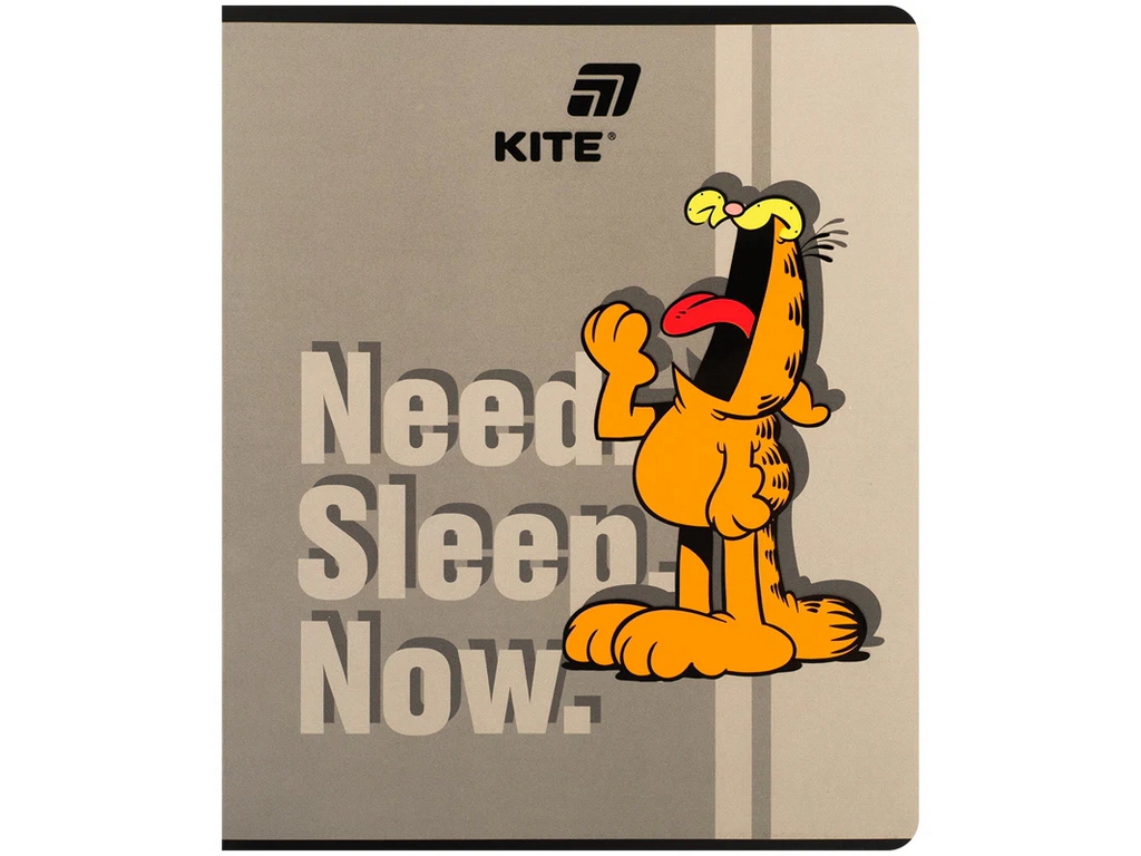 Зошит у клітинку Garfield Kite GF26-238, 24 аркуша, мікс видів, ціна за 1 шт