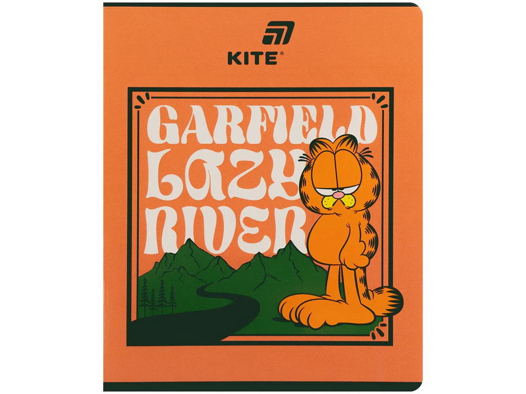 Зошит у клітинку 48 аркушів Garfield Kite GF26-259, мікс видів, ціна за 1 шт