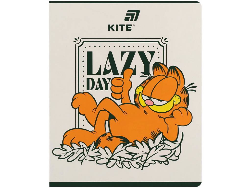 Зошит у клітинку 48 аркушів Garfield Kite GF26-259, мікс видів, ціна за 1 шт