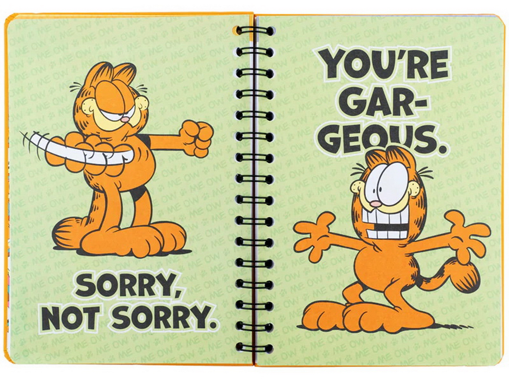 Щоденник-планер на спіралі Kite Garfield GF26-438