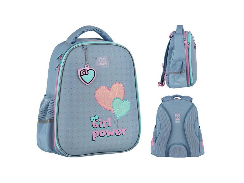 Рюкзак шкільний напівкаркасний Girl Power, GoPack