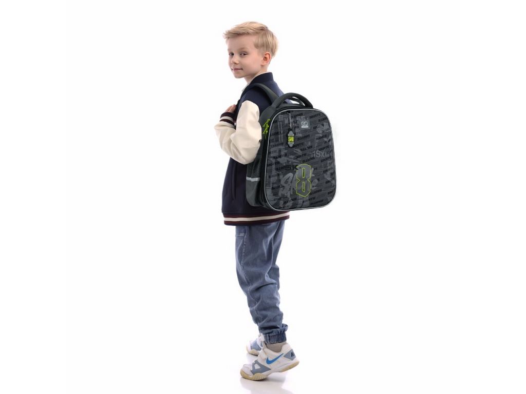 Рюкзак шкільний напівкаркасний Skate, GoPack