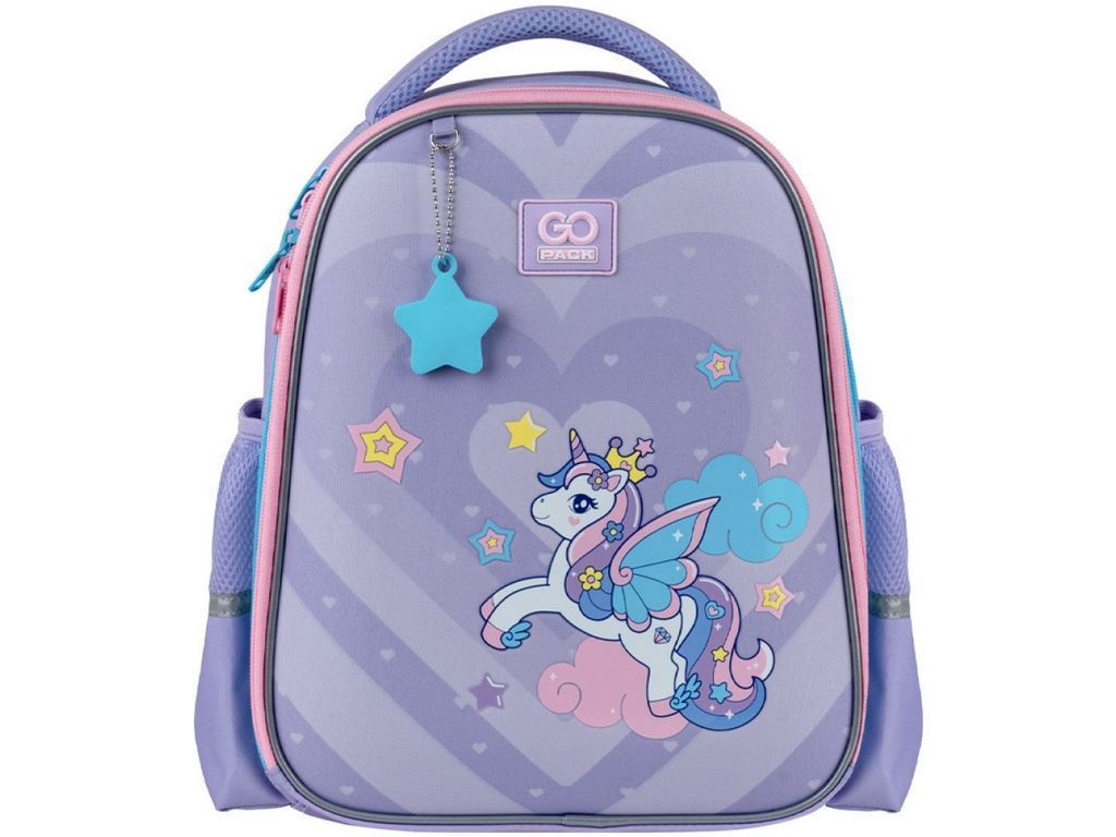 Рюкзак шкільний напівкаркасний Cute Pony, GoPack