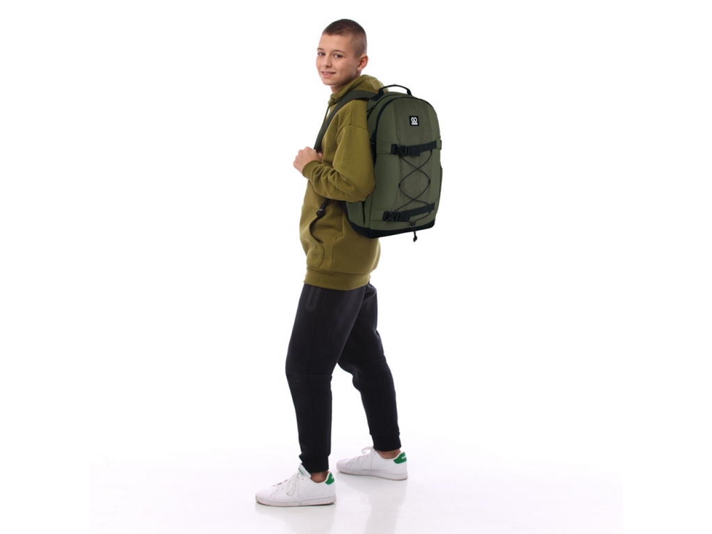 Рюкзак шкільний підлітковий хакі, GoPack
