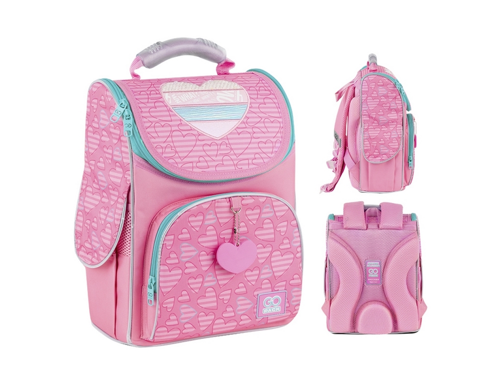 Рюкзак шкільний каркасний Pink Dreams, GoPack