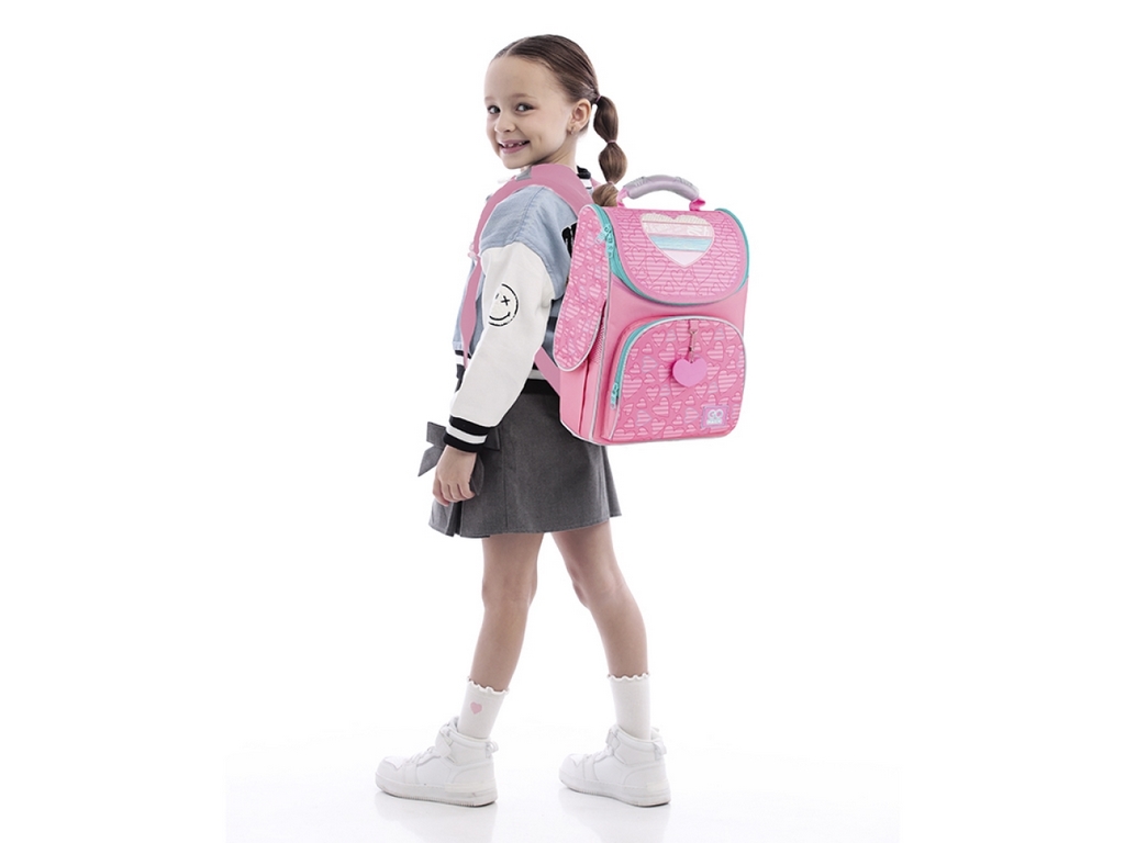 Рюкзак шкільний каркасний Pink Dreams, GoPack