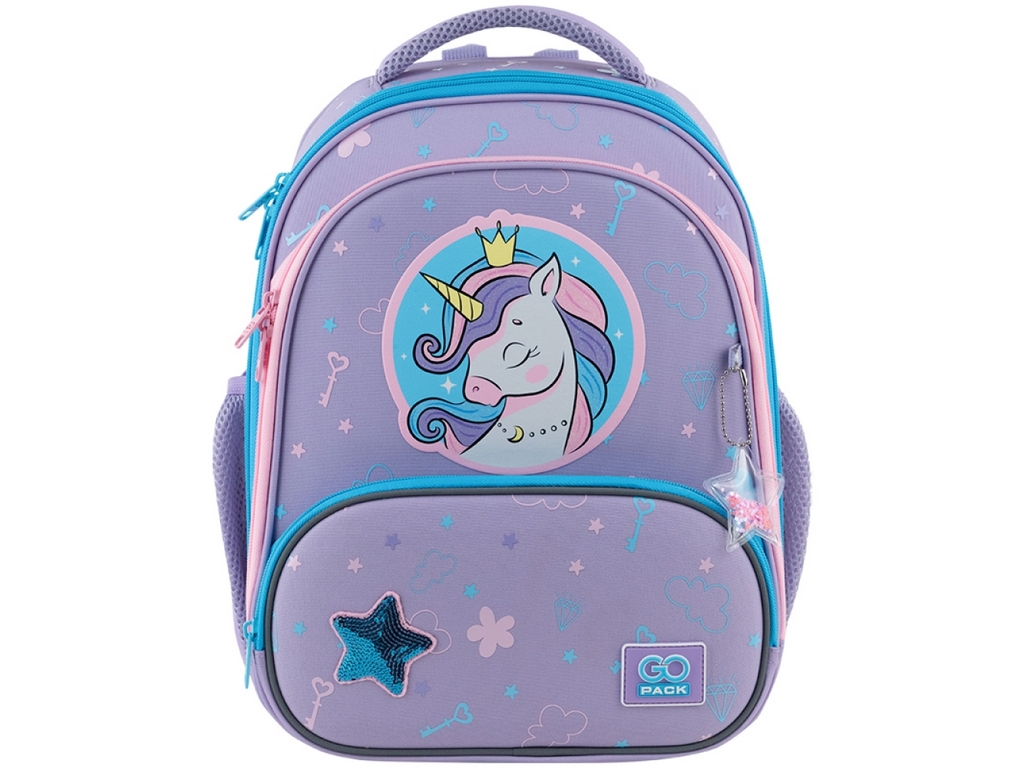 Рюкзак шкільний каркасний Fairytale Unicorn, GoPack