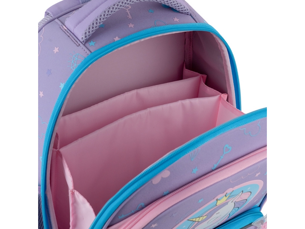 Рюкзак шкільний каркасний Fairytale Unicorn, GoPack
