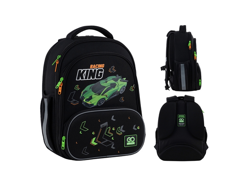 Рюкзак шкільний каркасний Rasing King, GoPack