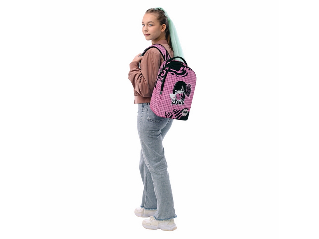 Рюкзак шкільний GoPack Teens GO26-135M-1, 39x29x13 см, з відділеннями, GoPack