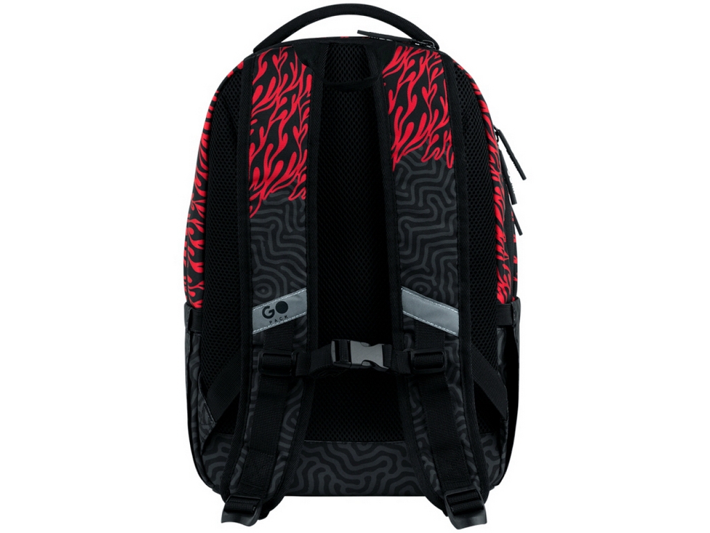 Рюкзак подростковый с органайзером GoPack Teens GO26-135M-4, M (130-145 см), с нагрудным ремнем