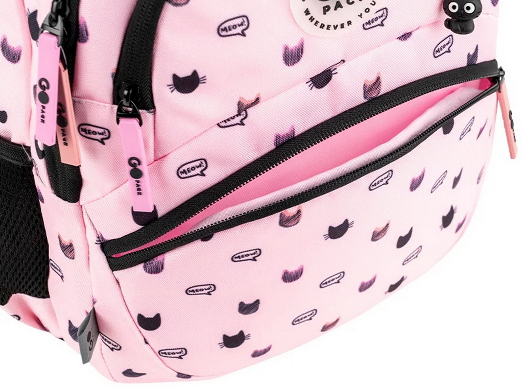 Рюкзак шкільний ортопедичний GoPack Meow Cats GO26-175M-1