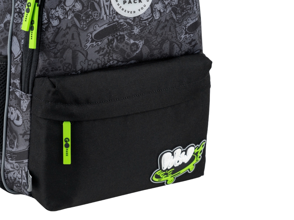 Рюкзак шкільний з ортопедичною спинкою Wow Skate GoPack GO26-182M-7