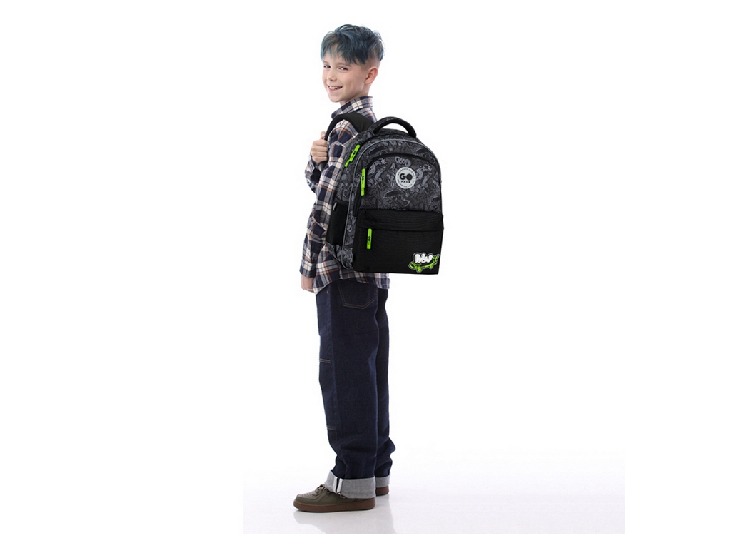 Рюкзак шкільний з ортопедичною спинкою Wow Skate GoPack GO26-182M-7