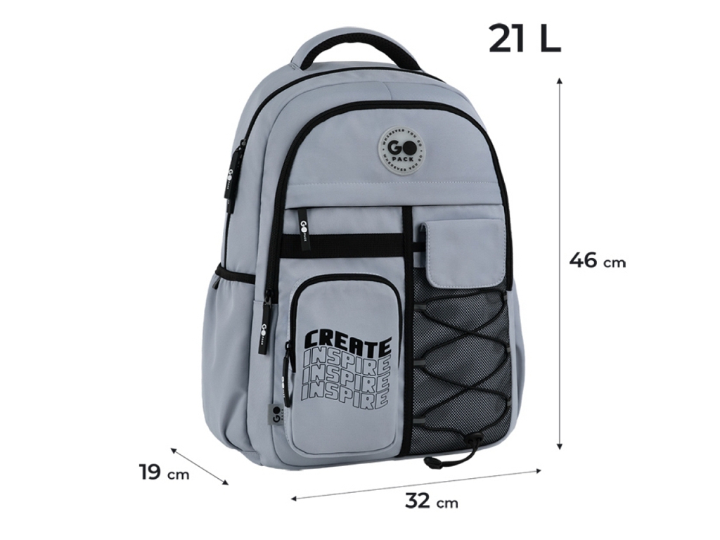 Рюкзак шкільний підлітковий  GoPack GO26-184L-2