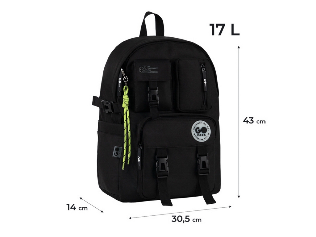 Рюкзак шкільний підлітковий GoPack GO26-2500L-3