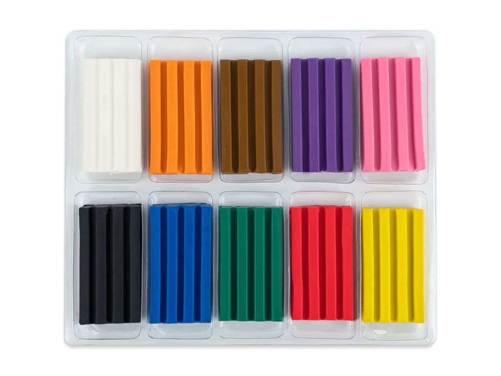 Пластилін восковий 10 кольорів, 200 грам, Kuromi, Kite HK24-084