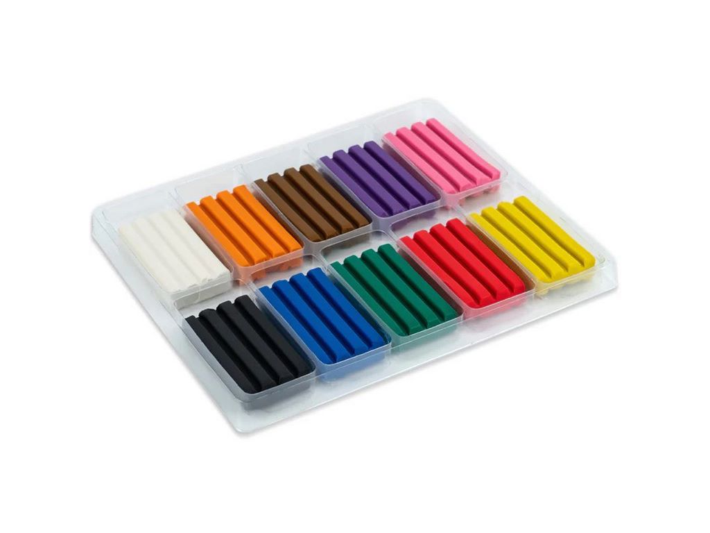 Пластилін восковий 10 кольорів, 200 грам, Kuromi, Kite HK24-084