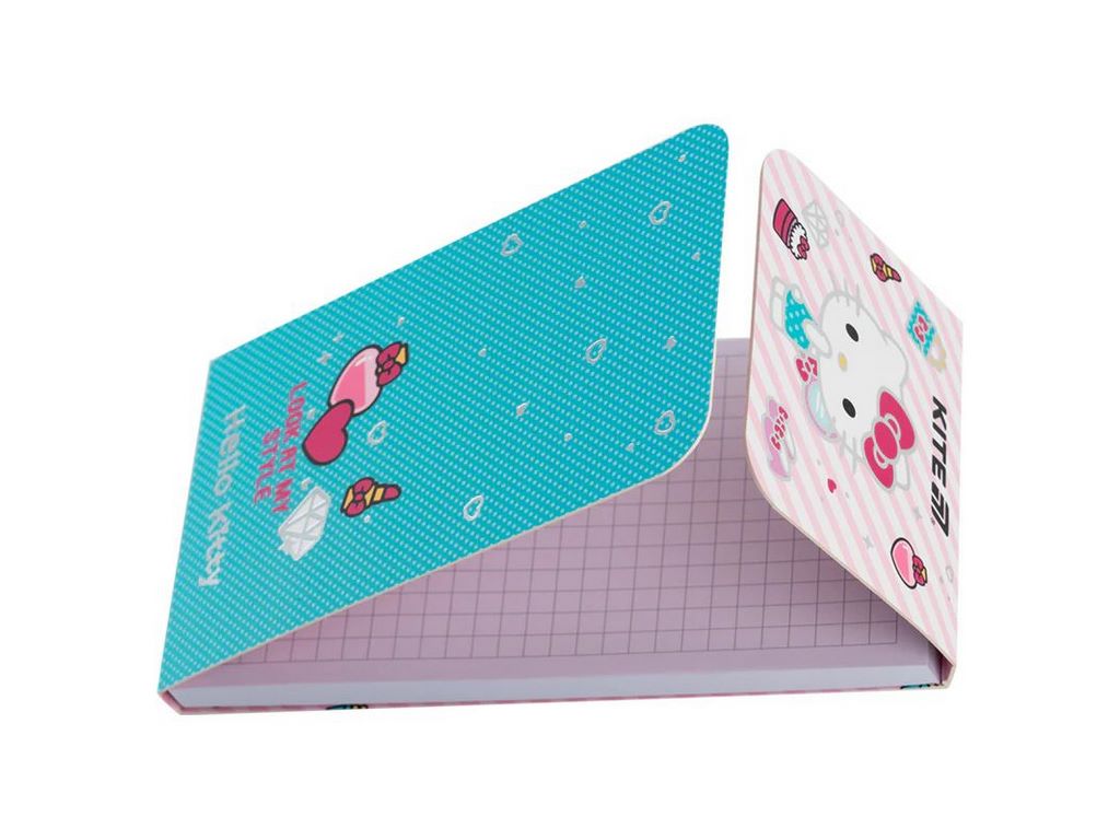 てちてち Купить Блокнот на магните в клетку, 60 листов, Hello Kitty, Kite