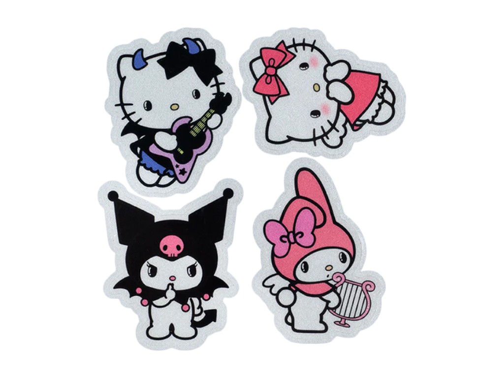 Стікери світловідбивні для твердих поверхонь Kite Hello Kitty HK25-115, 4 шт., PVC, Kite