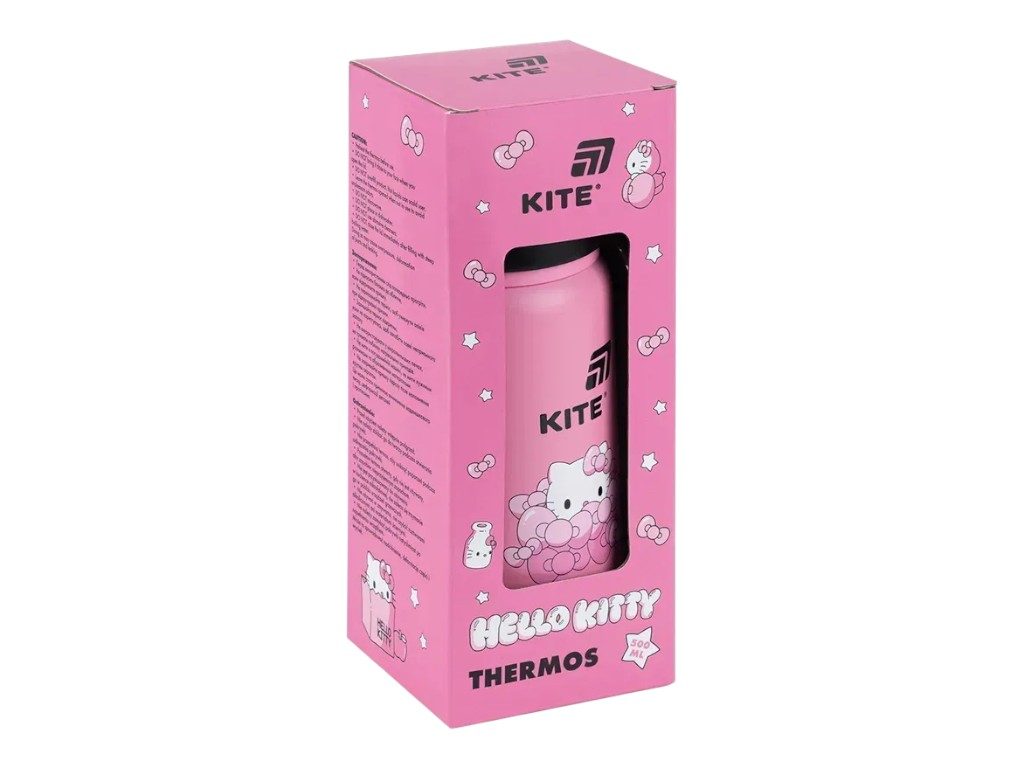 Термос з трубочкою Kite Hello Kitty, 500 мл