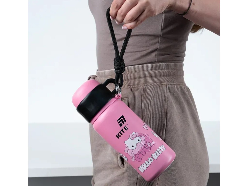 Термос з трубочкою Kite Hello Kitty, 500 мл