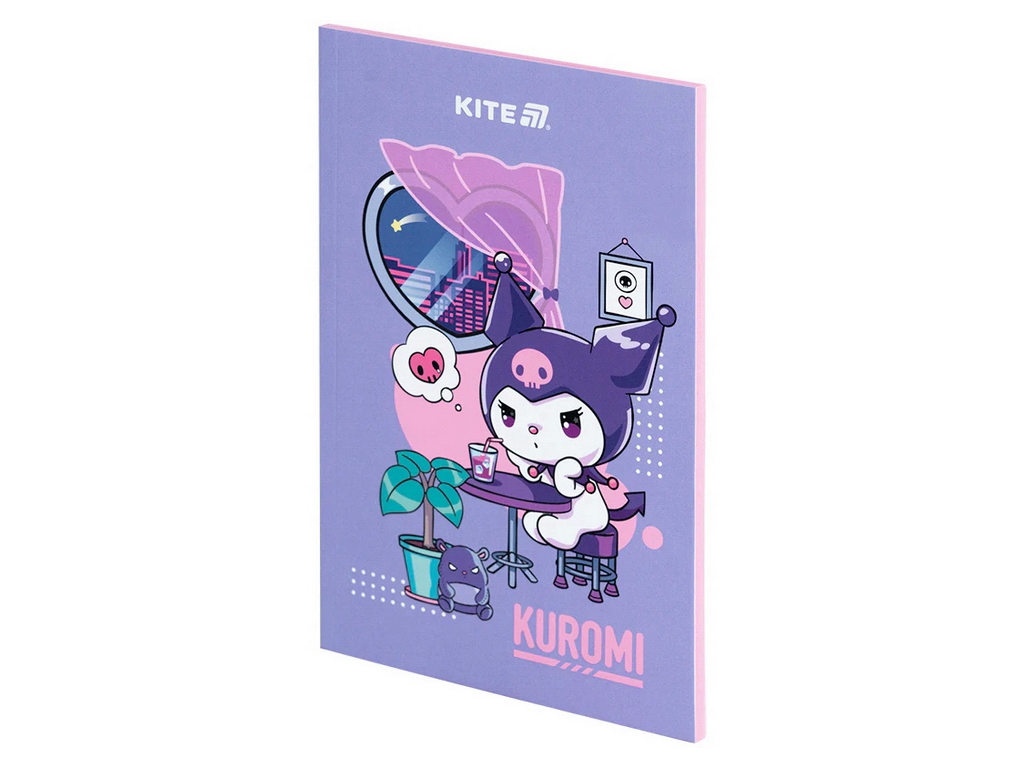 Блокнот на 64 аркуша А5, Kuromi, Kite