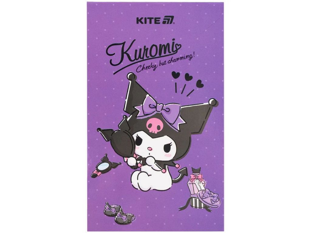 Блокнот-планшет Kuromi, A6, 50 аркушів