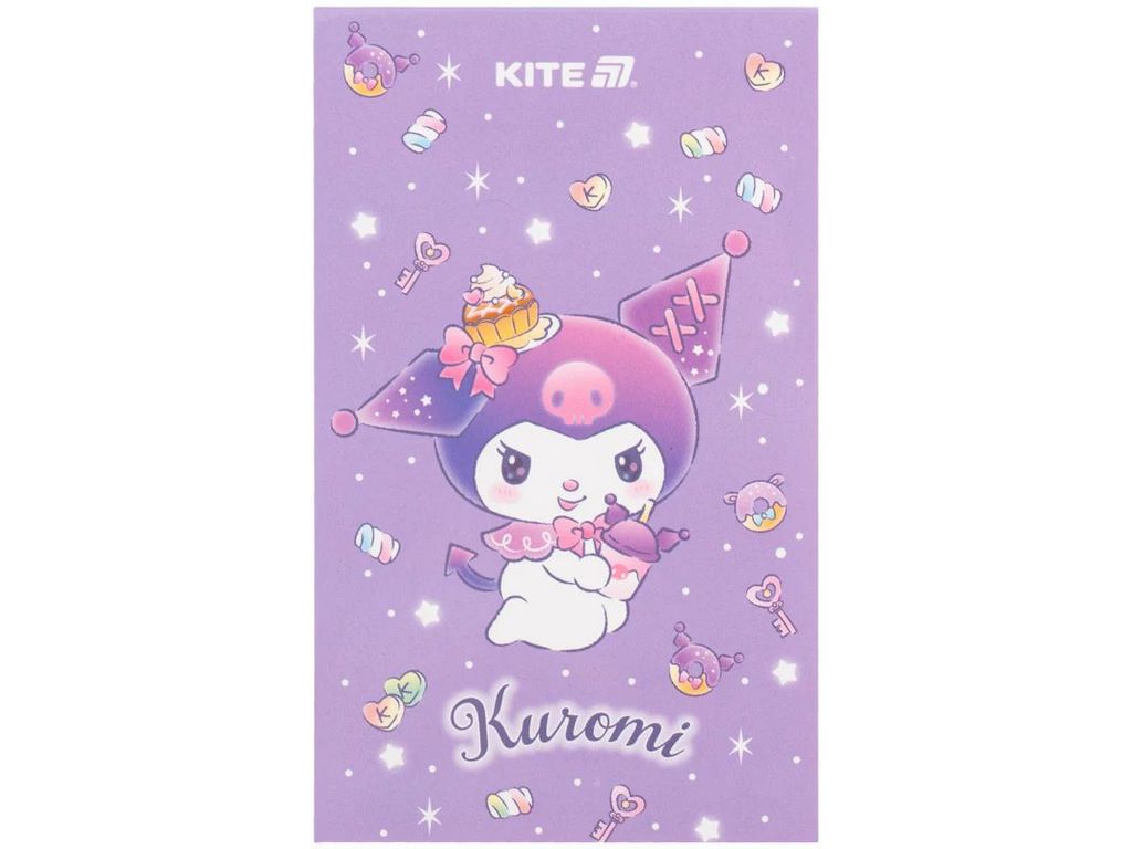 Блокнот-планшет Kuromi, A6, 50 аркушів