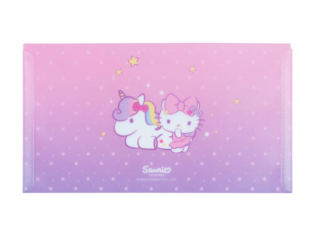 Папка на кнопці Kite Hello Kitty HK25-246-2, формат DL, поліпропілен, Kite