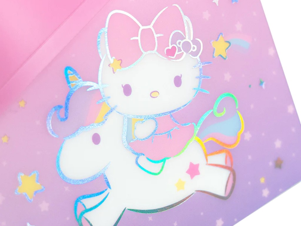 Папка на кнопці Kite Hello Kitty HK25-246-2, формат DL, поліпропілен, Kite