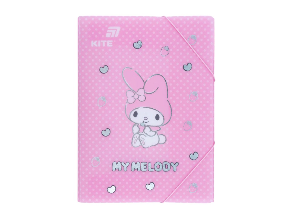 Папка на гумці Kite My Melody HK25-247-2, формат A4, поліпропілен, Kite