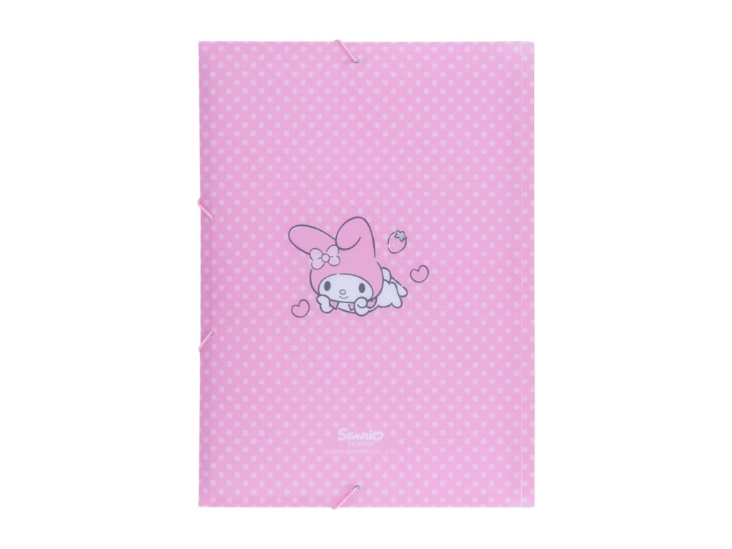 Папка на гумці Kite My Melody HK25-247-2, формат A4, поліпропілен, Kite