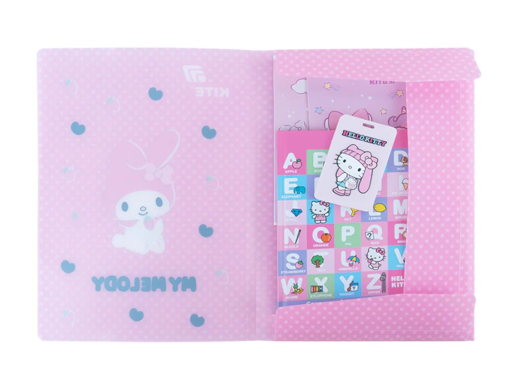 Папка на гумці Kite My Melody HK25-247-2, формат A4, поліпропілен, Kite
