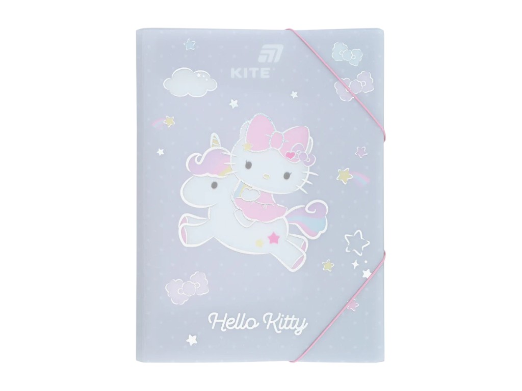 Папка на гумці Kite Hello Kitty HK25-247-3, формат A4, поліпропілен, Kite