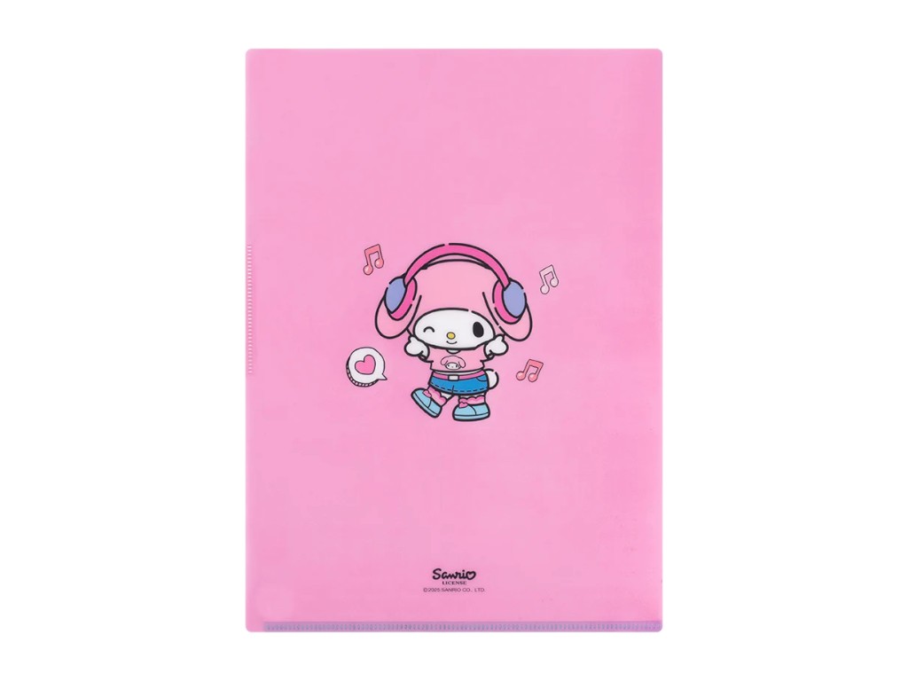 Папка-куточок з клапаном My Melody HK25-248-3, формат A4, поліпропілен, Kite
