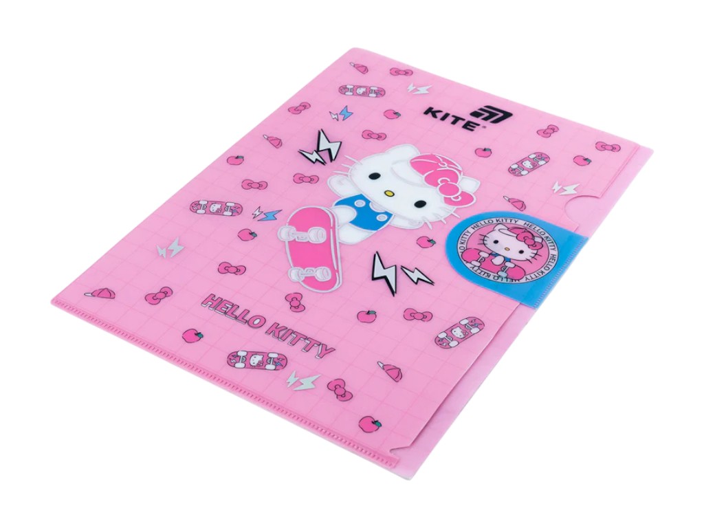 Папка-куточок з клапаном Hello Kitty HK25-248-4, формат A4, поліпропілен, Kite