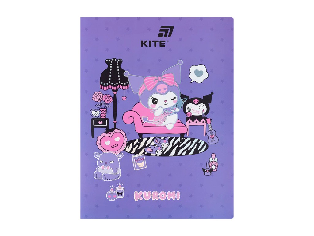 Дисплей-книга Kuromi HK25-249-1, A4, 20 файлів, Kite